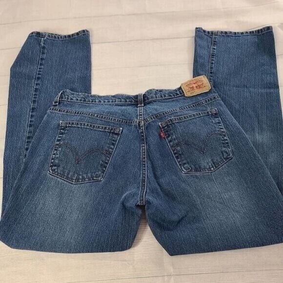 Levi's 515 Nouveau Bootcut Jeans 12L - Picture 6 of 7